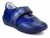 2436-132,522  Тотто (Totto) кроссовки детские ортопедические профилактические, кожа, синий. в Барнауле
