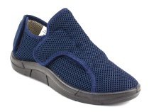 010ПБ-Ж-Т4 С  (77202-33386) Алми (Almi), туфли для взрослых, текстиль, синий в Барнауле